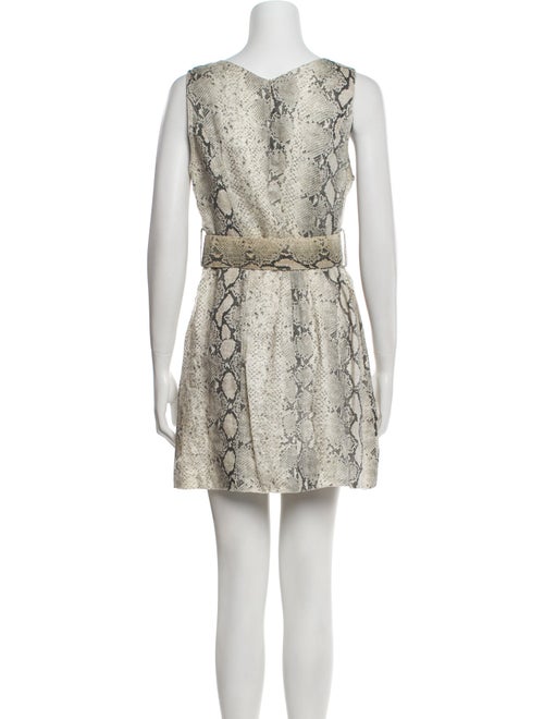 Zimmermann Animal Print Mini Dress