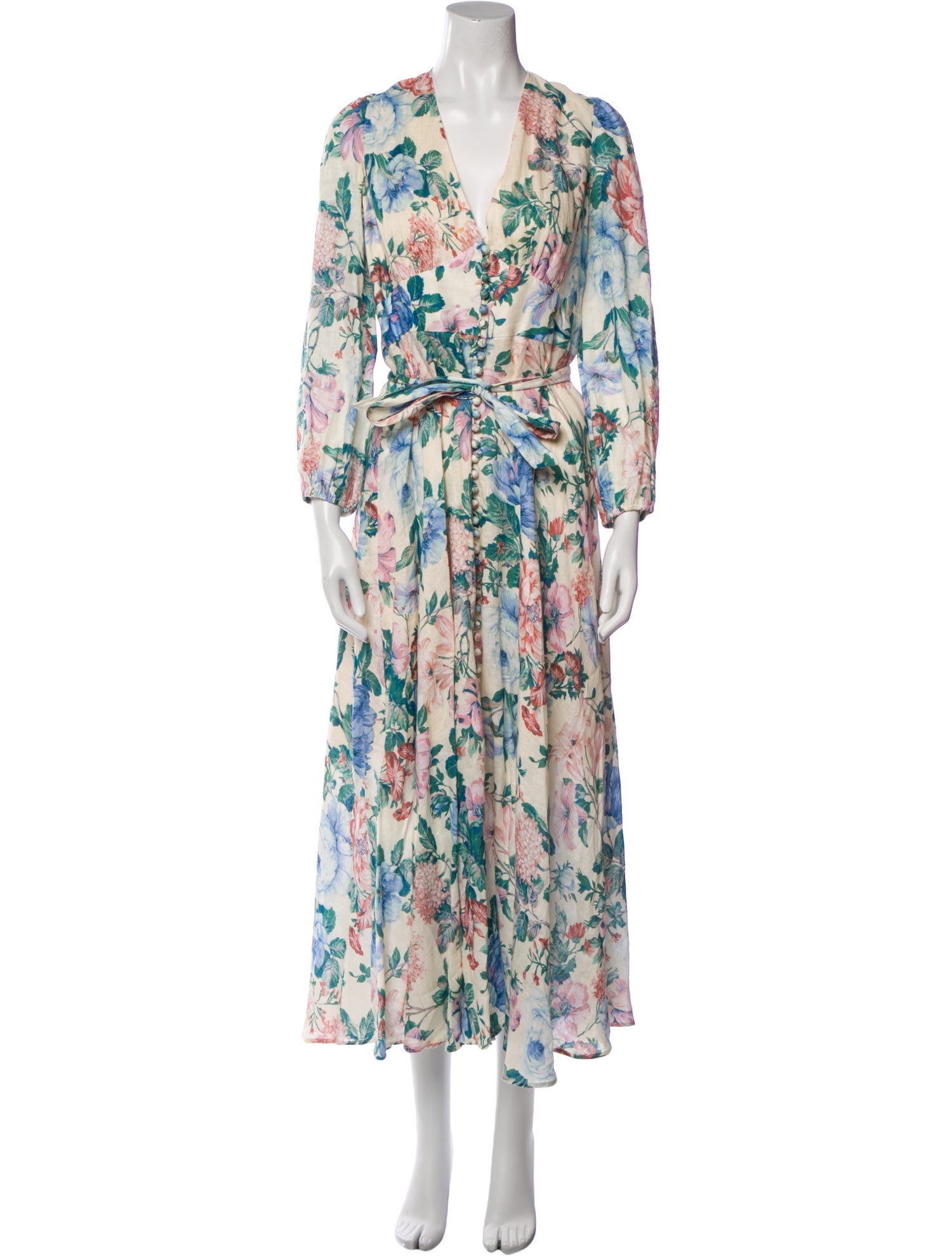 Zimmermann Linen Long Dress