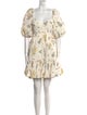 Zimmermann Floral Print Knee-Length Dress