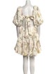 Zimmermann Floral Print Knee-Length Dress