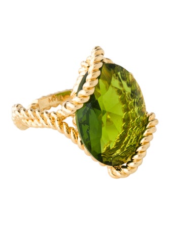 Zimmermann Bloom Oval Cocktail Ring