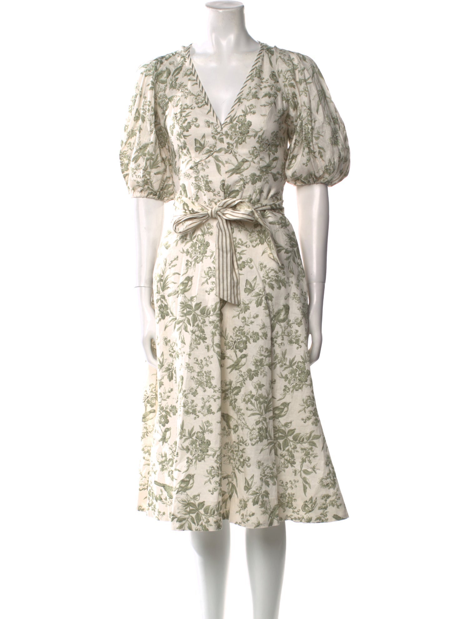 Zimmermann Linen Midi Length Dress