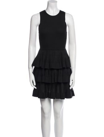 Zimmermann Crew Neck Mini Dress