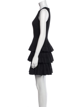 Zimmermann Crew Neck Mini Dress