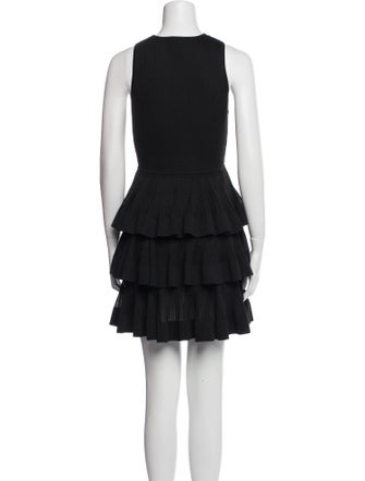 Zimmermann Crew Neck Mini Dress