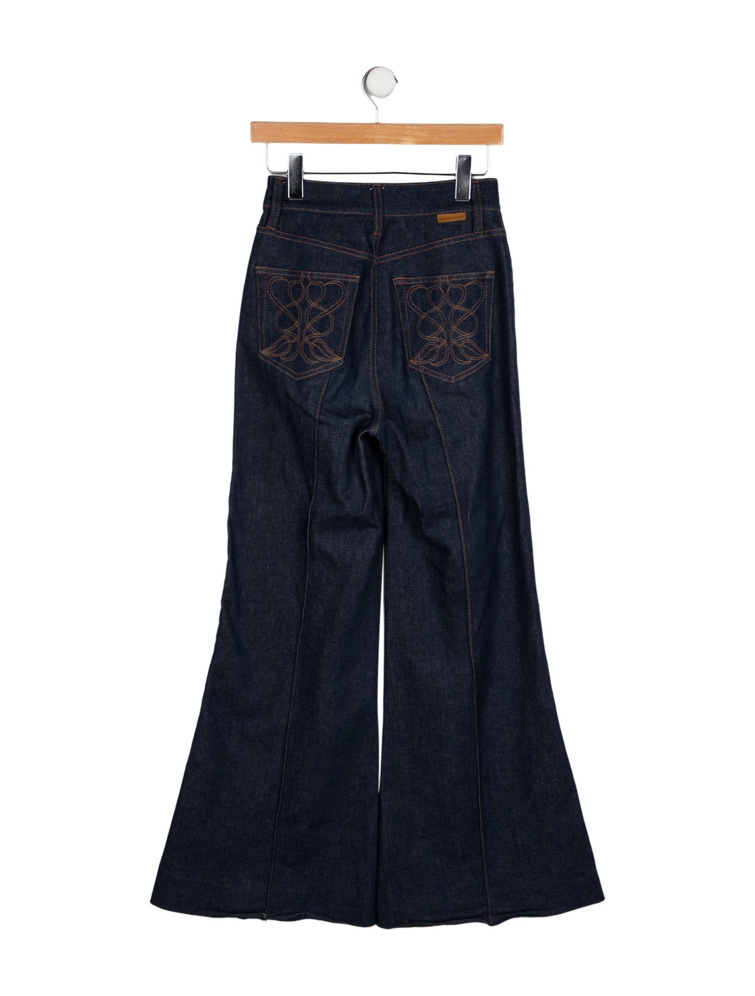 Zimmermann High-Rise Wide Leg Jeans
