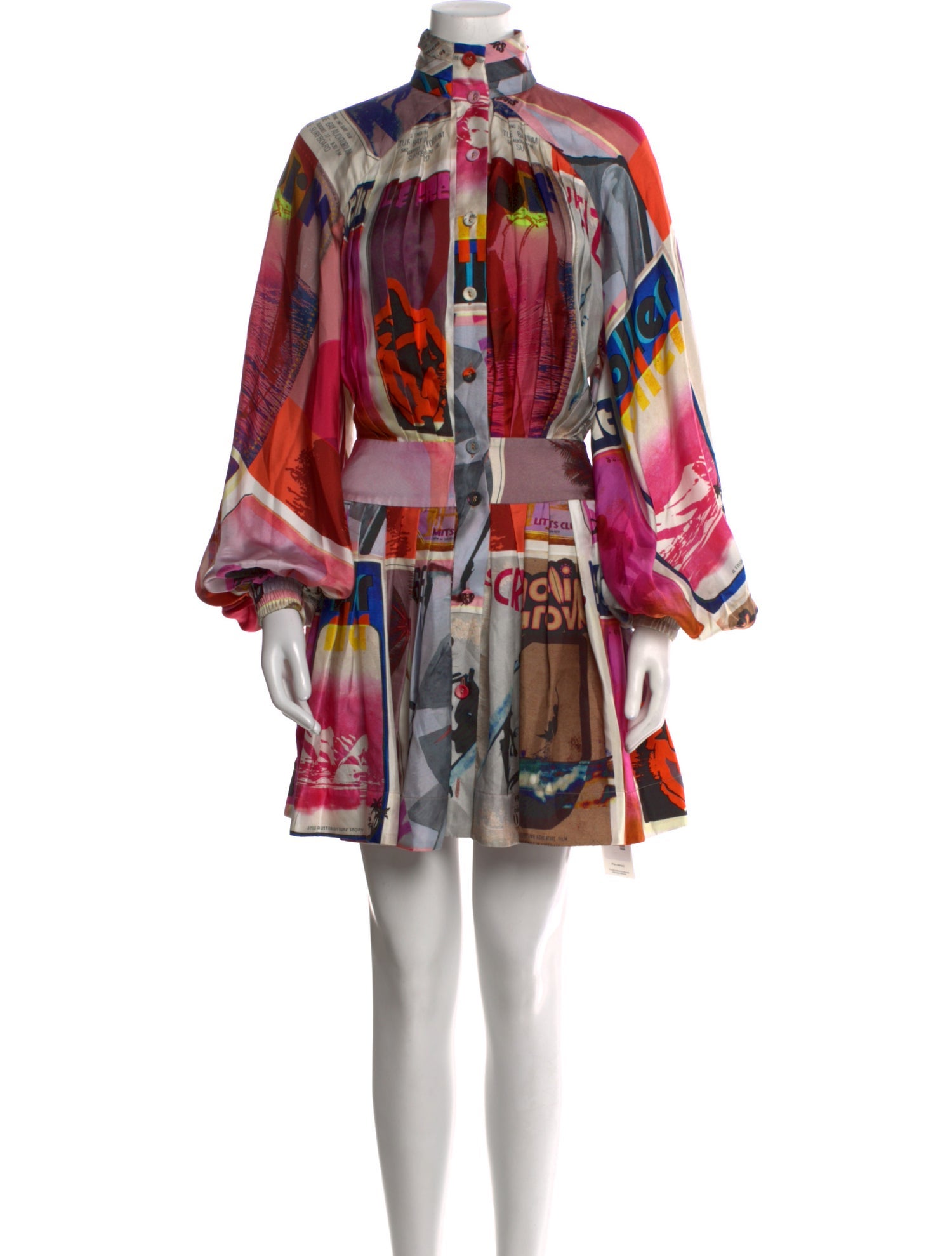 Zimmermann Silk Knee-Length Dress