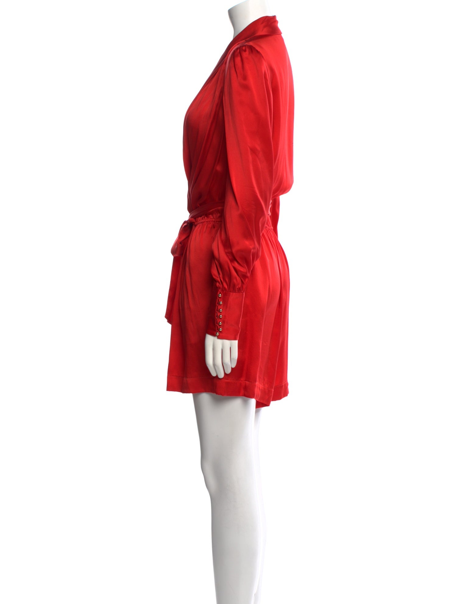 Zimmermann Silk V-Neck Romper