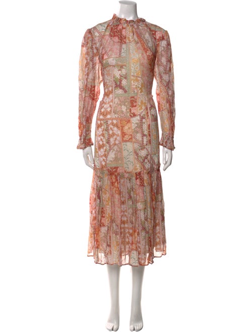 Zimmermann Floral Print Mini Dress