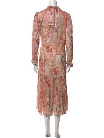 Zimmermann Floral Print Mini Dress