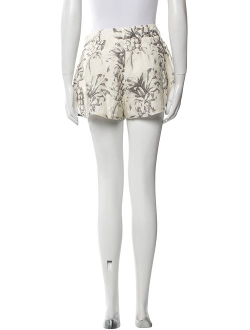 Zimmermann Linen Mini Shorts
