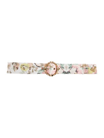 Zimmermann Skinny Canvas Waist Belt