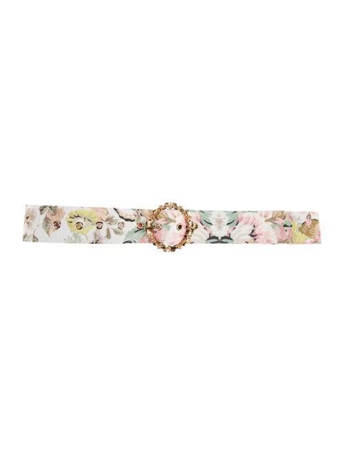 Zimmermann Skinny Canvas Waist Belt