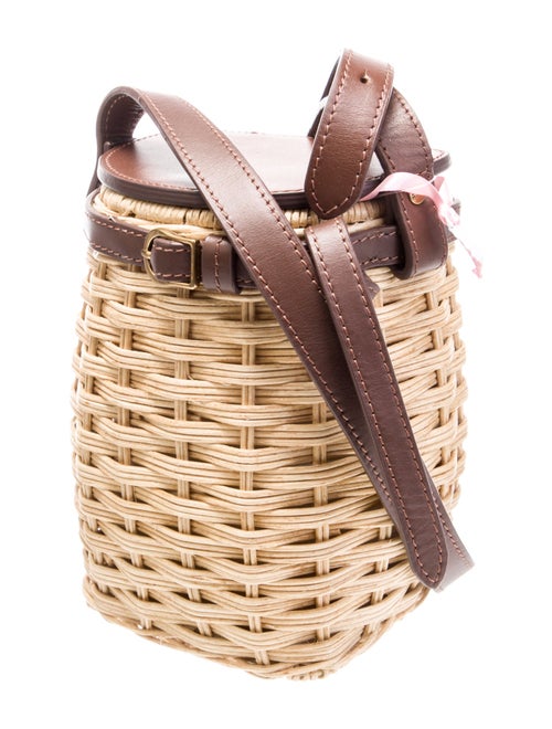Zimmermann Wicker Bucket Bag