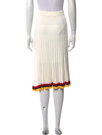 Zimmermann Striped Knee-Length Skirt