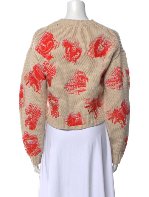 Zimmermann Printed Crew Neck Sweater