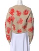 Zimmermann Printed Crew Neck Sweater