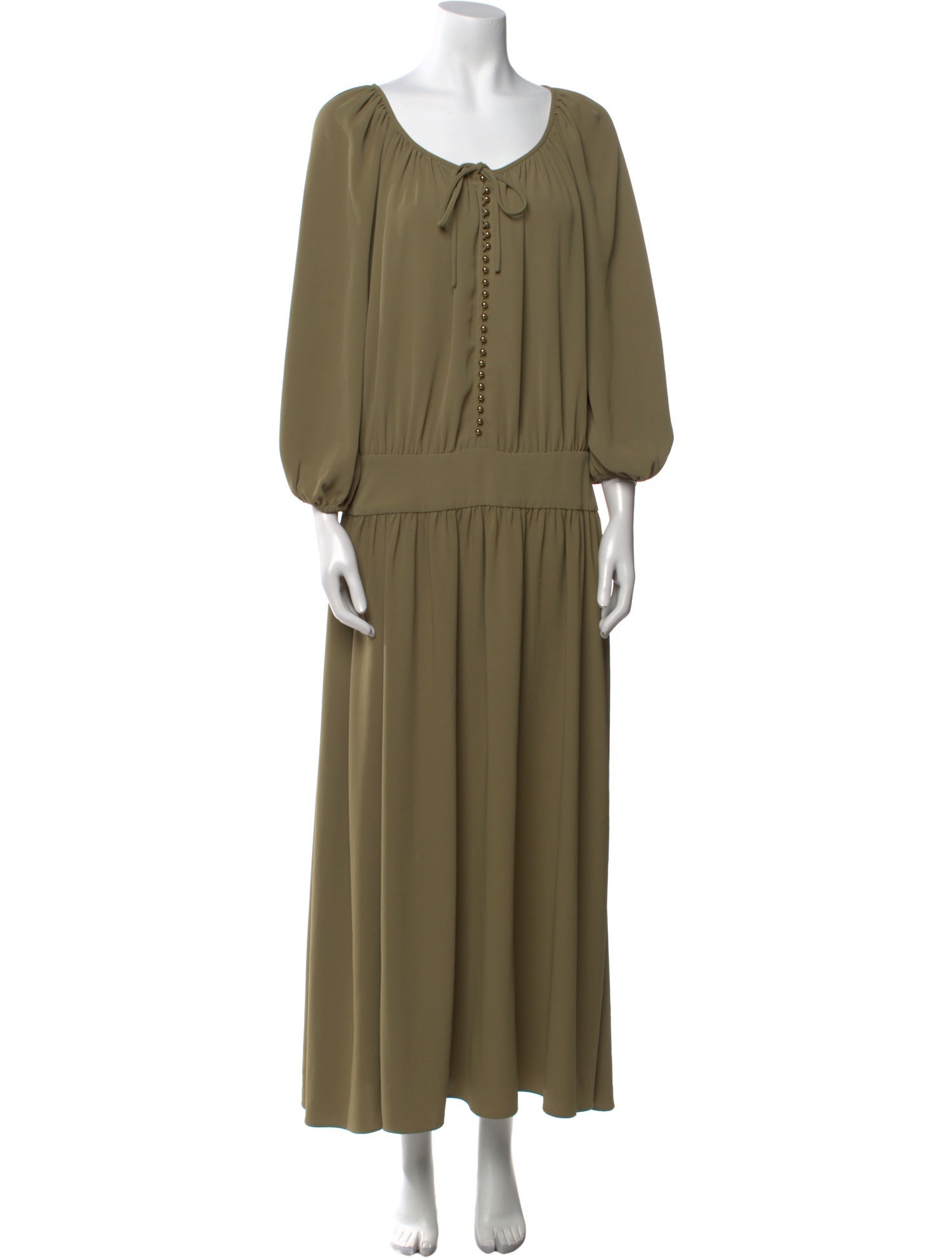 Zimmermann Scoop Neck Long Dress