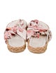 Zimmermann Silk Floral Print Espadrilles