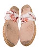 Zimmermann Silk Floral Print Espadrilles
