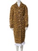 Zimmermann Animal Print Faux Fur Coat