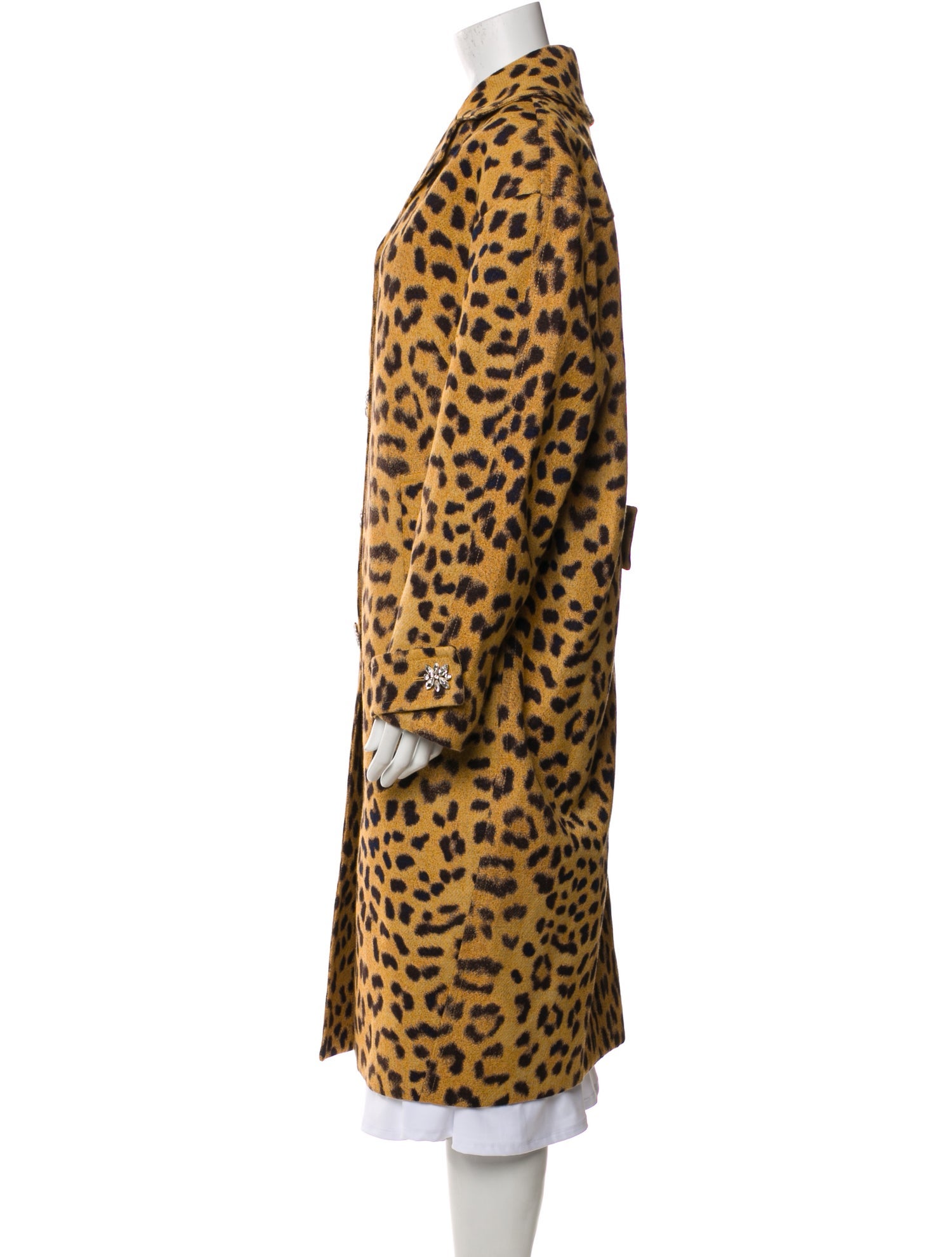 Zimmermann Animal Print Faux Fur Coat