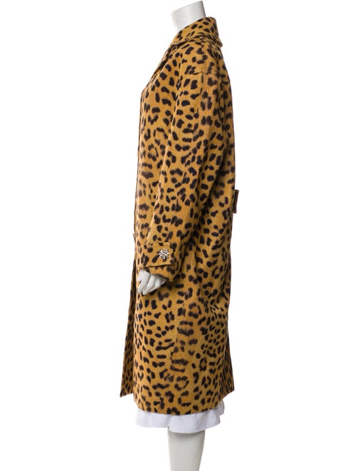 Zimmermann Animal Print Faux Fur Coat
