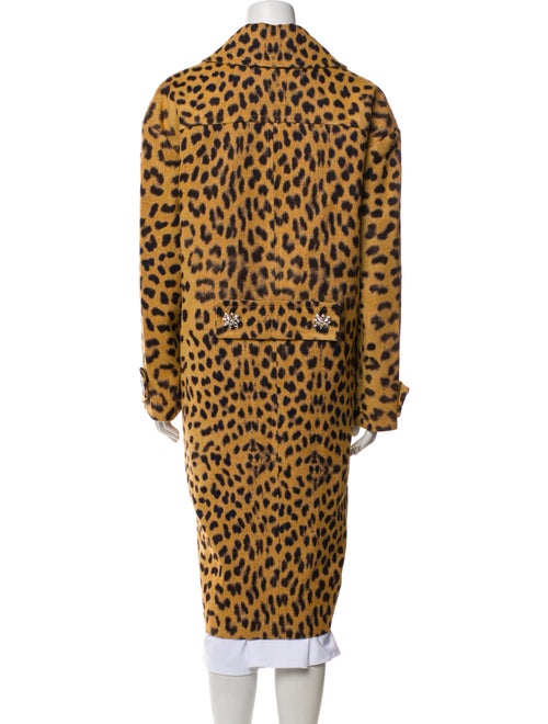 Zimmermann Animal Print Faux Fur Coat