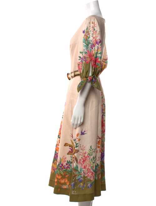 Zimmermann Linen Midi Length Dress