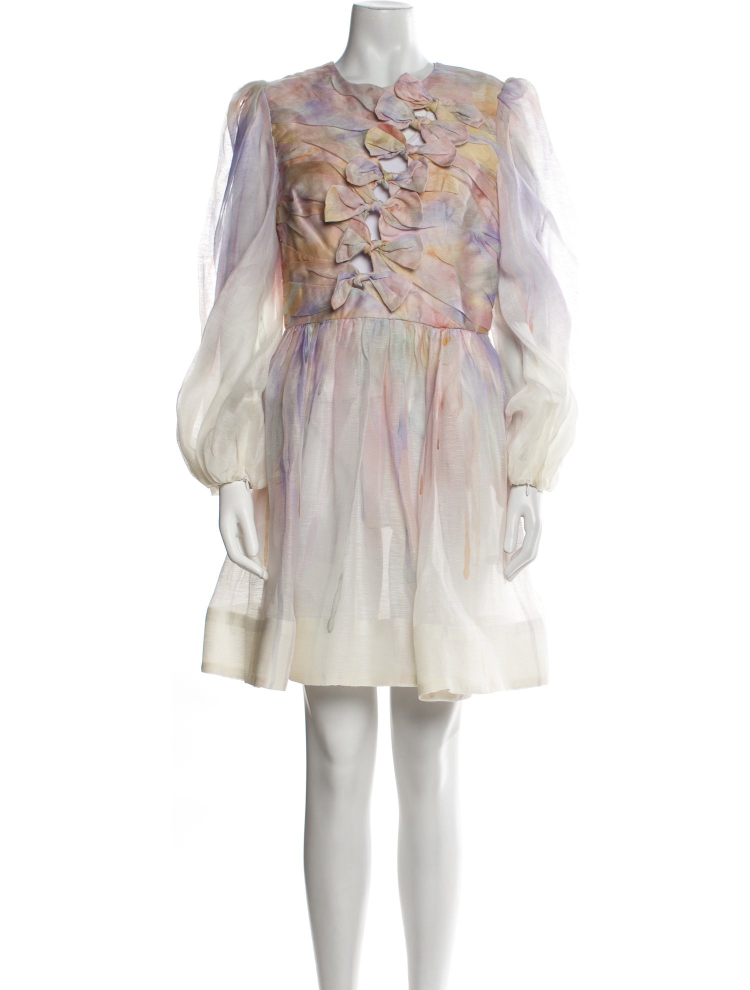 Zimmermann Linen Knee-Length Dress