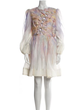 Zimmermann Linen Knee-Length Dress