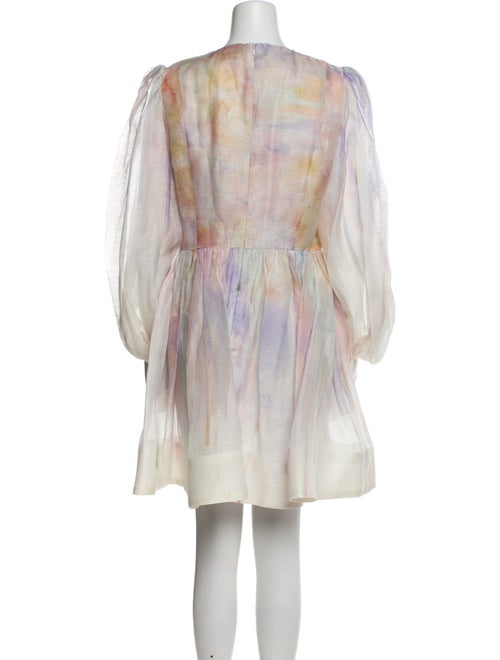 Zimmermann Linen Knee-Length Dress