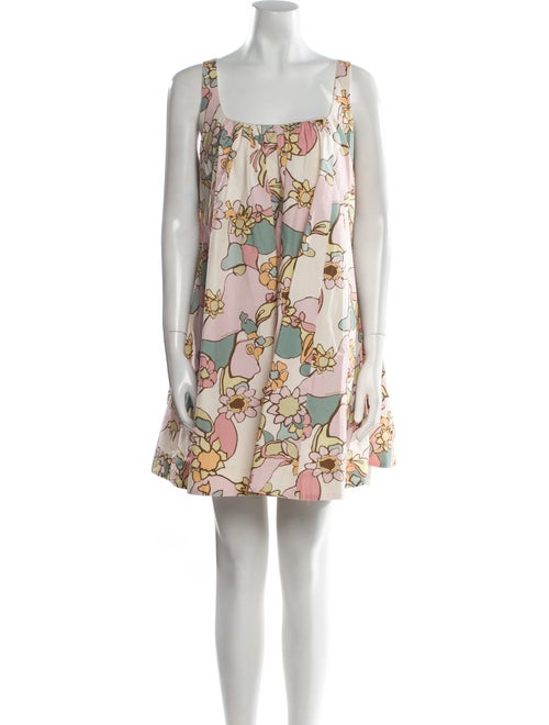 Zimmermann Floral Print Mini Dress