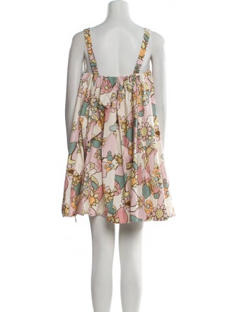 Zimmermann Floral Print Mini Dress