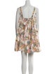 Zimmermann Floral Print Mini Dress