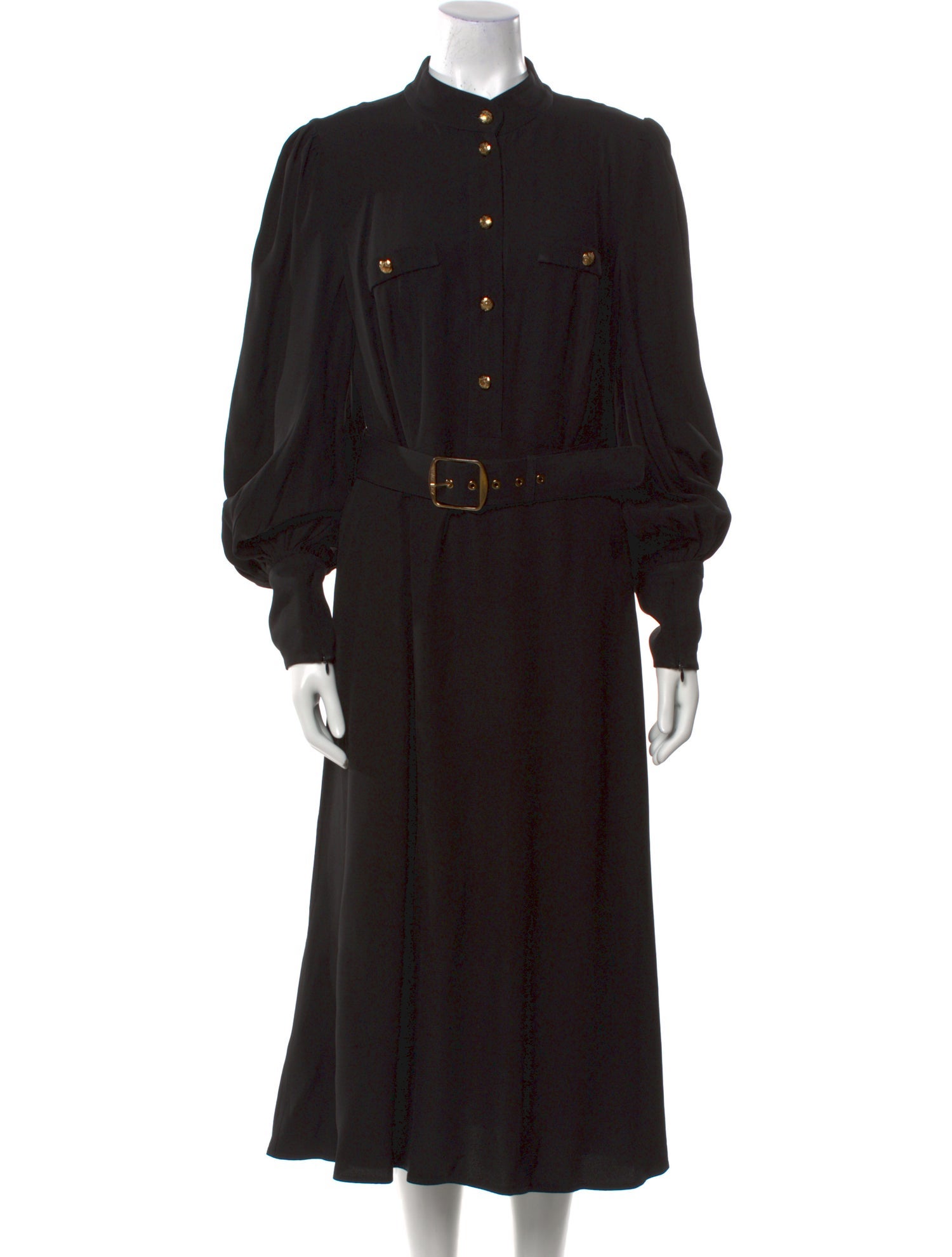 Zimmermann Mock Neck Long Dress