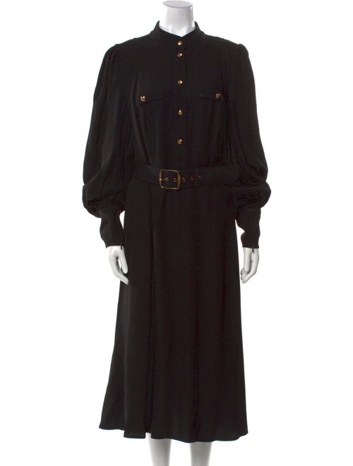 Zimmermann Mock Neck Long Dress