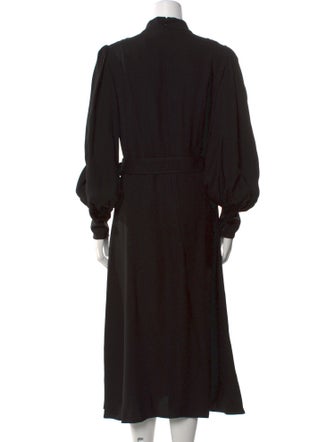 Zimmermann Mock Neck Long Dress