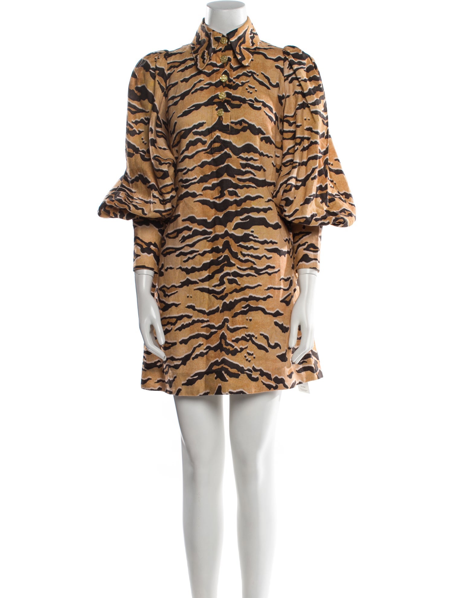 Zimmermann Linen Mini Dress