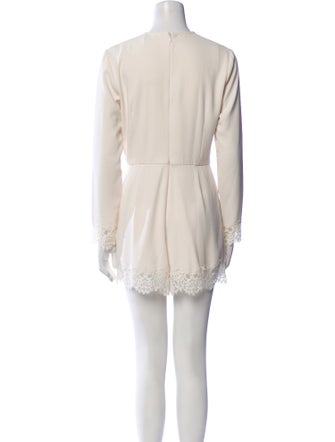 Zimmermann Crew Neck Romper