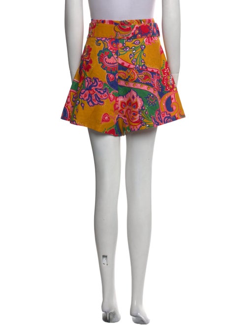 Zimmermann Linen Mini Shorts