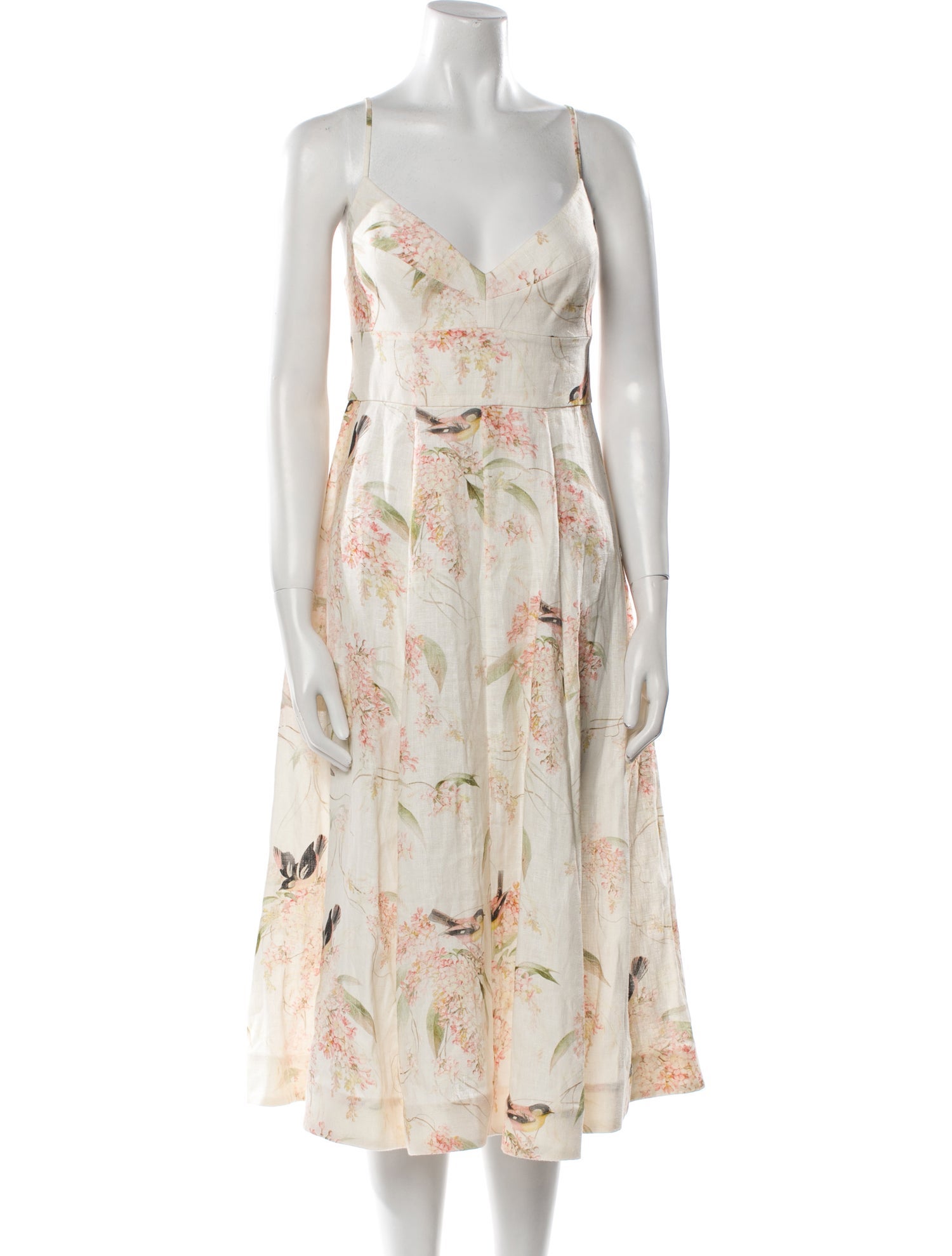 Zimmermann Linen Midi Length Dress