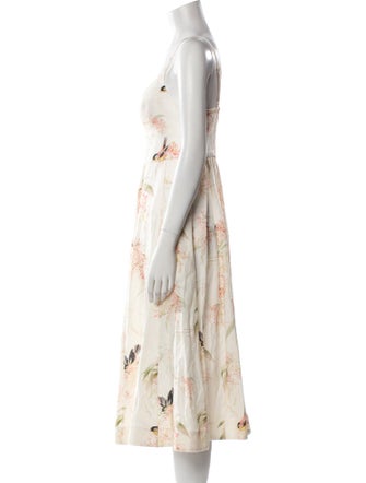 Zimmermann Linen Midi Length Dress