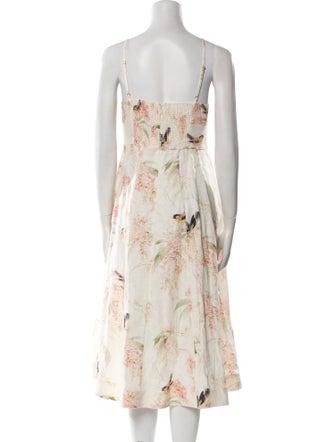 Zimmermann Linen Midi Length Dress