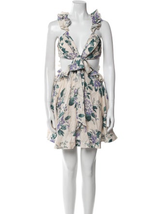 Zimmermann Linen Mini Dress