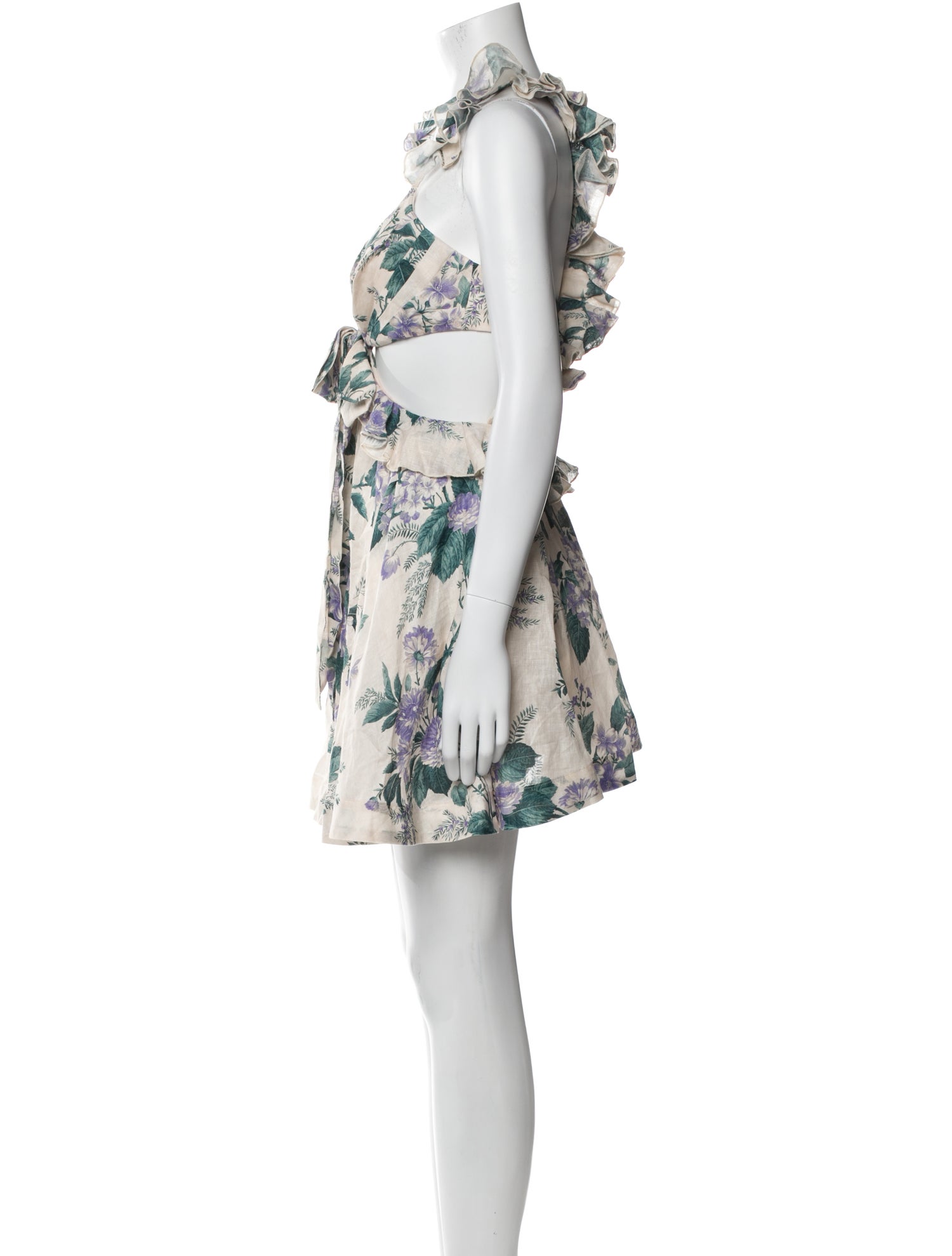 Zimmermann Linen Mini Dress