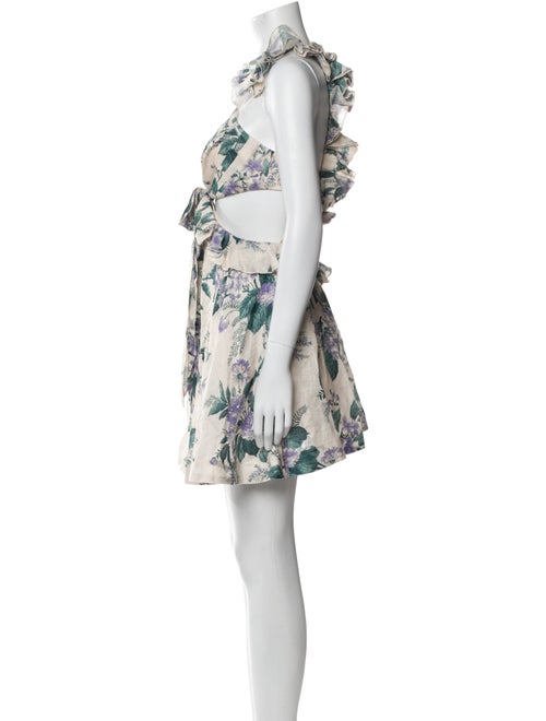 Zimmermann Linen Mini Dress