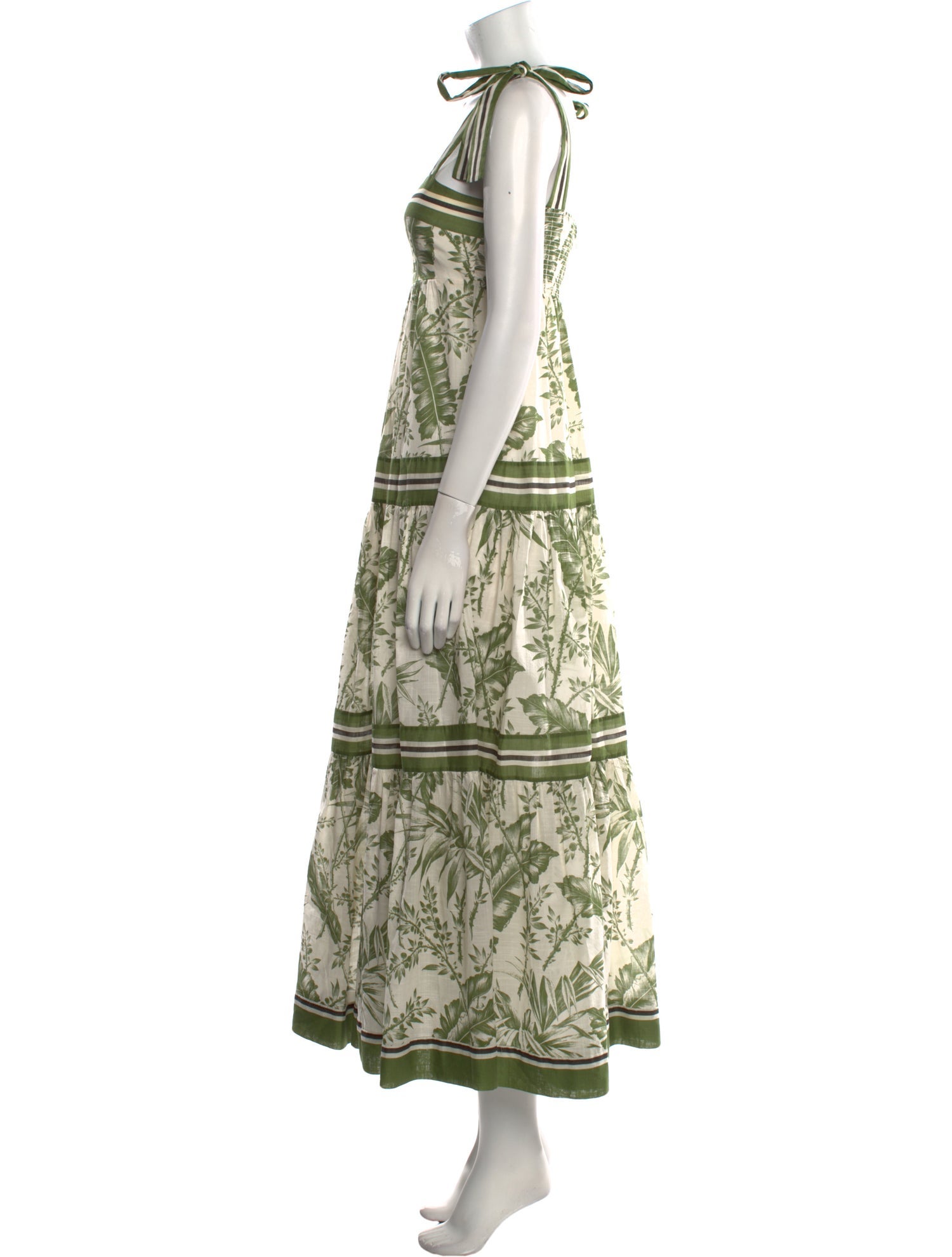 Zimmermann Floral Print Midi Length Dress