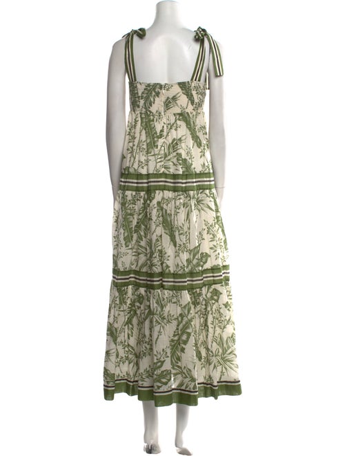 Zimmermann Floral Print Midi Length Dress