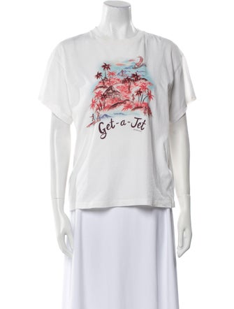 Zimmermann Graphic Print Crew Neck T-Shirt